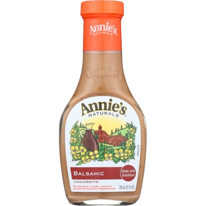 ANNIE\'S NATURALS: Dressing Balsamic Vinaigrette, 8 oz