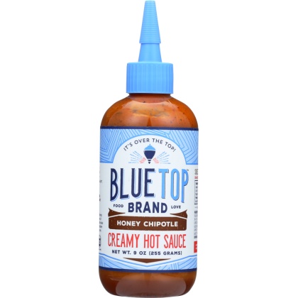 BLUE TOP BRAND: Creamy Hot Sauce Honey Chipotle, 9 oz