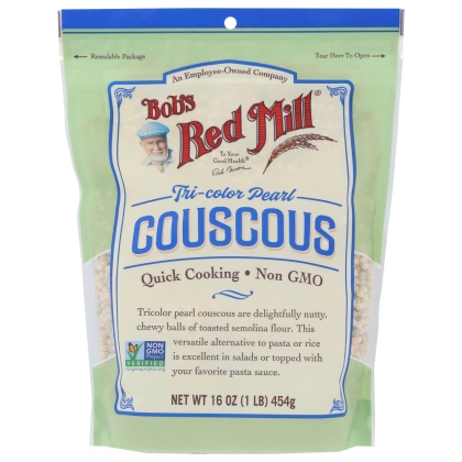 BOB\'S RED MILL: Tri-Color Pearl Couscous, 16 oz
