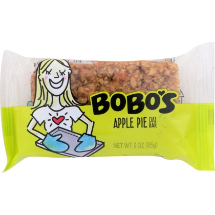 BOBOS OAT BARS: Gluten Free All Natural Apple Pie, 3 oz