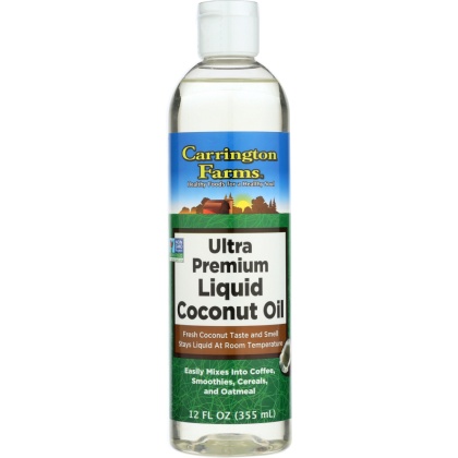 CARRINGTON FARMS: Premium MCT Liquid Coconut Oil, 12 oz