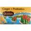CELESTIAL SEASONINGS: Ginger Probiotic Herbal Tea Pack of 20, 1.1 oz