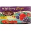 CELESTIAL SEASONINGS: Wild Berry Zinger Herbal Tea Caffeine Free 20 Tea Bags, 1.7 oz