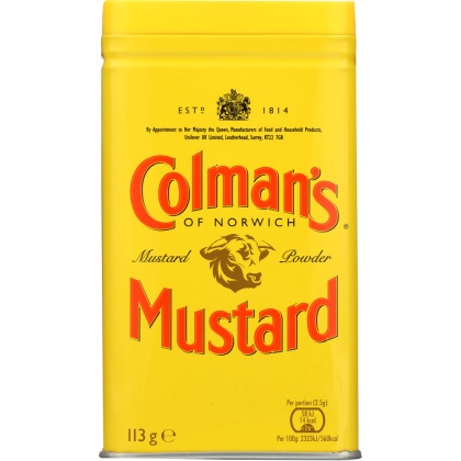 COLMAN\'S: Dry Mustard, 4 oz