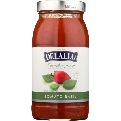 DELALLO: Sauce Tomato Basil Pomodoro Fresco, 25.25