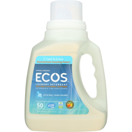 EARTH FRIENDLY: Free and Clear Laundry Detergent, 50 oz
