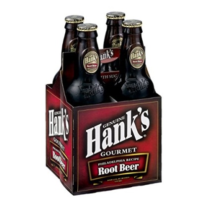 HANKS: Gourmet Soda Root Beer 4 Pack, 48 fo