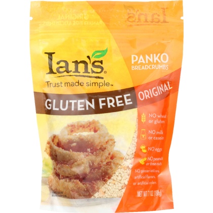 IAN\'S NATURAL FOODS: Gluten Free Panko Breadcrumbs Original, 7 oz