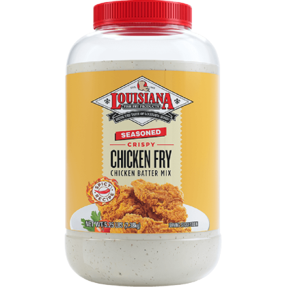 LOUISIANA FISH FRY: Crispy Chicken Fry Chicken Batter Mix, 84 oz