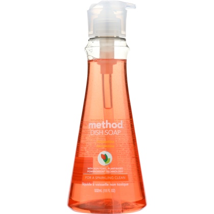 METHOD HOME CARE: Dish Soap Liquid Clementine, 18 oz