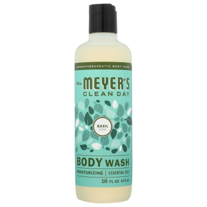 MRS MEYERS CLEAN DAY: Wash Body Basil, 16 fo