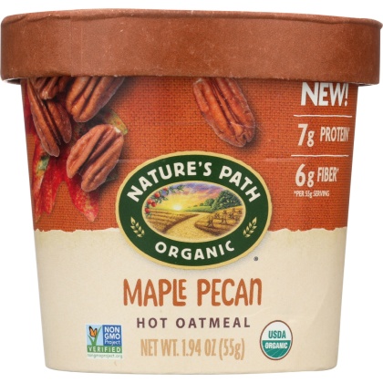 NATURES PATH: Maple Pecan Oatmeal Cup, 1.94 oz