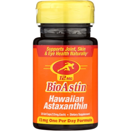 NUTREX: BioAstin Hawaiian Astaxanthin Dietary Supplement Nature\'s Strongest Antioxidant, 25 Sg
