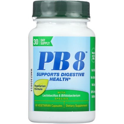 NUTRITION NOW: PB 8 Pro-Biotic Acidophilus For Life, 60 Vegetarian Capsules