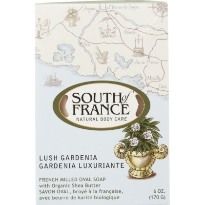 SOUTH OF FRANCE: Lush Gardenia Bar Soap, 6 oz