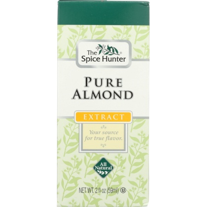 SPICE HUNTER: Pure Almond Extract, 2 oz