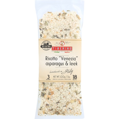 TIBERINO: Risotto with Asparagus and Leeks, 7 oz
