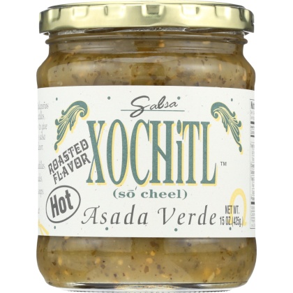 XOCHITL: Salsa Asada Verde Hot, 15 oz